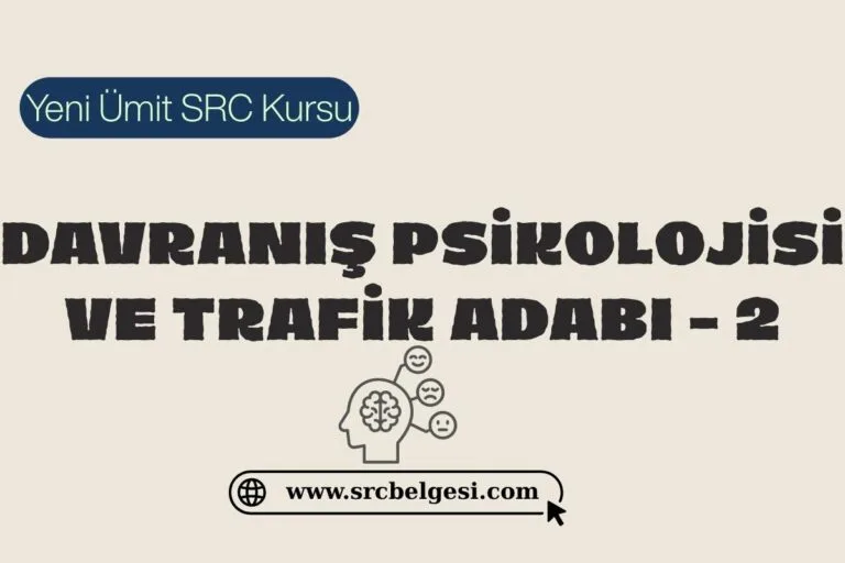 Davranış Psikolojisi Ve Trafik Adabı - 2