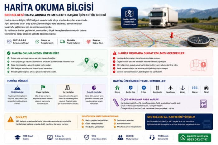 Src harita okuma dersi