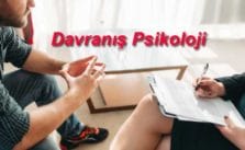 Davranış Psikoloji