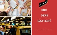 Src Ders Müfredatı, Src Ders Saatleri