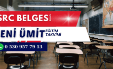 SRC KURSU BAŞLAMA TARİHLERİ