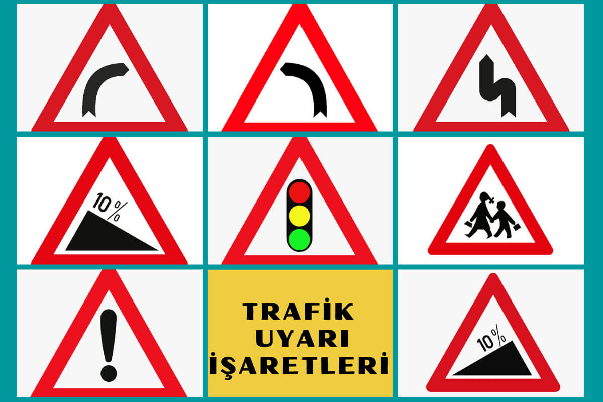 Trafik uyarı işaretleri 