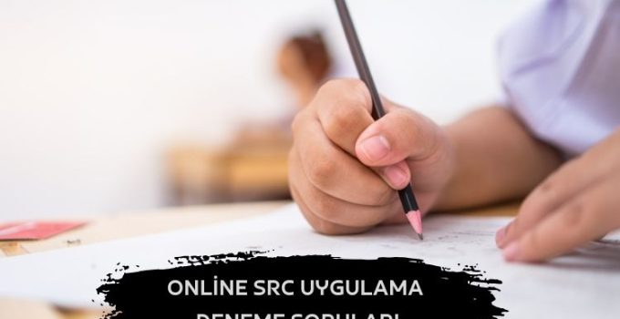 Online Src Uygulama Deneme Soruları