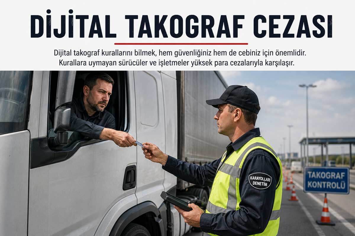 2026 Yılı Dijital Takograf Cezası ve Uygulamaları