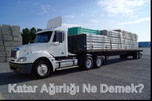 Katar Ağırlığı Ne Demek?
