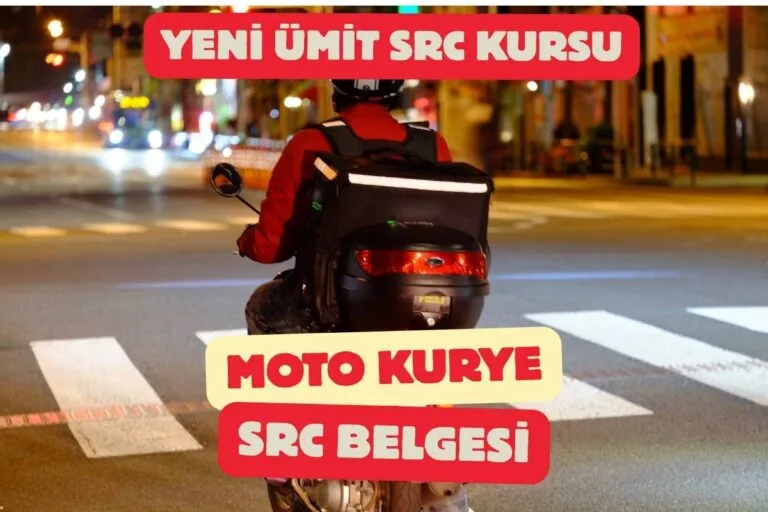 Src moto kurye ders müfredatı