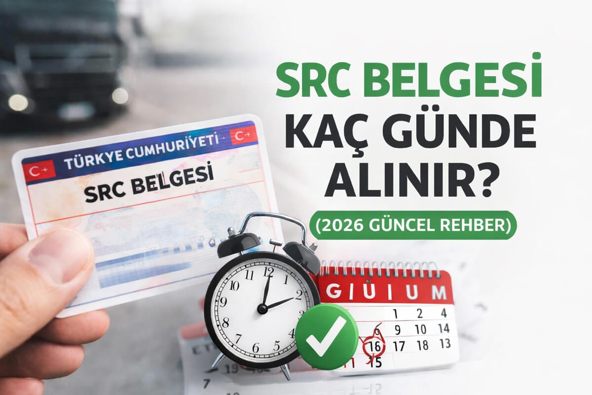 SRC kaç günde alınır? (2026 Güncel Rehber)