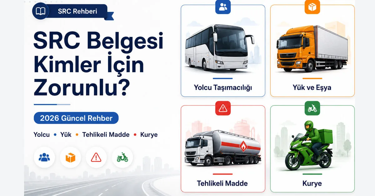 SRC Belgesi Kimler İçin Zorunlu? Hangi Araçlarda Gerekir?